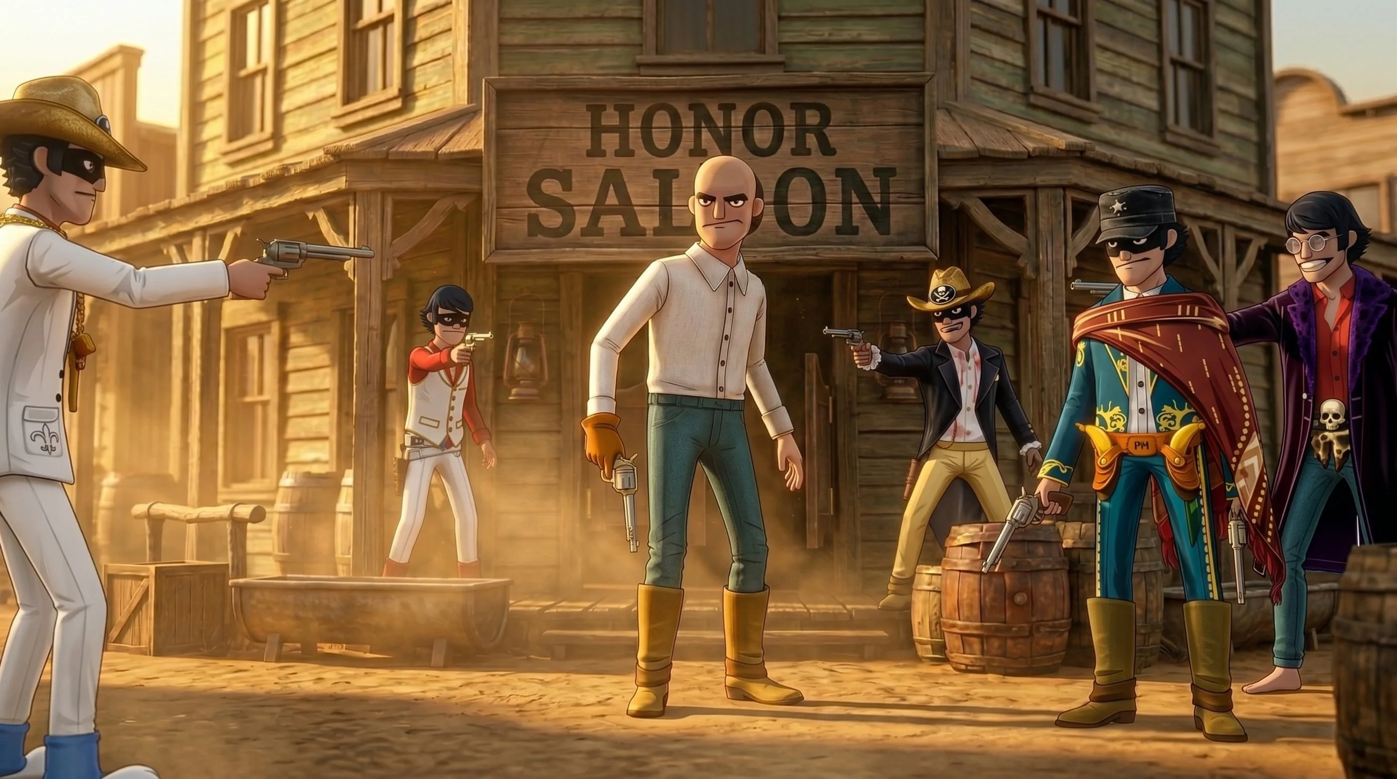 HN Gunslinger western scene